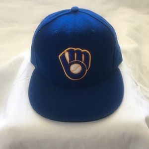 Milwaukee Brewers Fitted Hat!